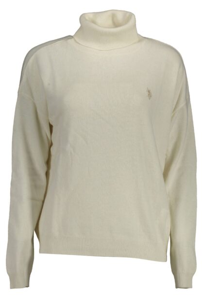 U.S. POLO ASSN. - White Wool Women Sweater