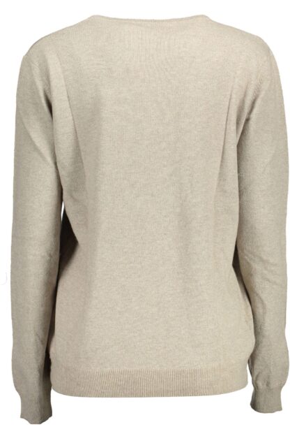 U.S. POLO ASSN. - Beige Wool Women Sweater