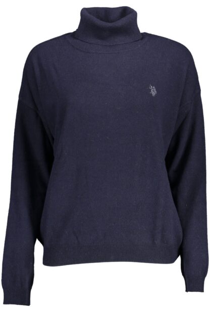 U.S. POLO ASSN. - Blue Wool Women Sweater