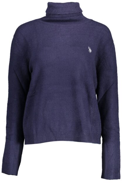 U.S. POLO ASSN. - Blue Acrylic Women Sweater