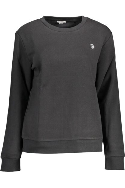 U.S. POLO ASSN. - Black Cotton Women Sweater