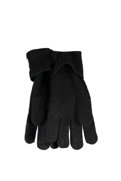 Guess Jeans - Black Wool Men Glove