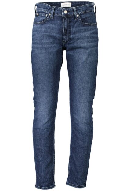 Calvin Klein - Blue Cotton Men Jeans