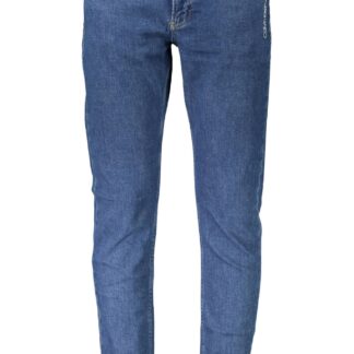 Calvin Klein - Blue Cotton Men Jeans