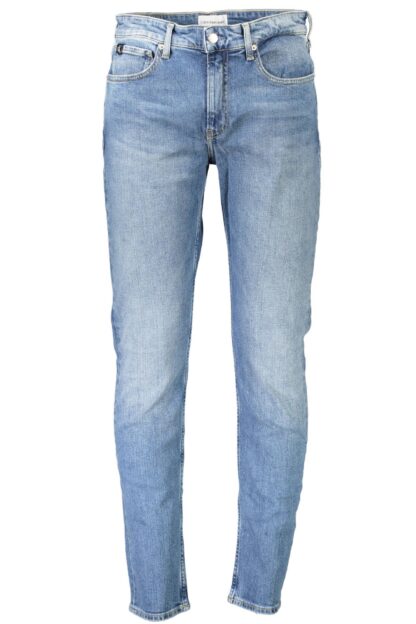 Calvin Klein - Blue Cotton Men Jeans