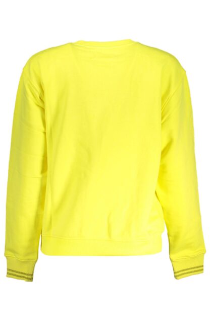 Desigual - Yellow Cotton Women Sweater