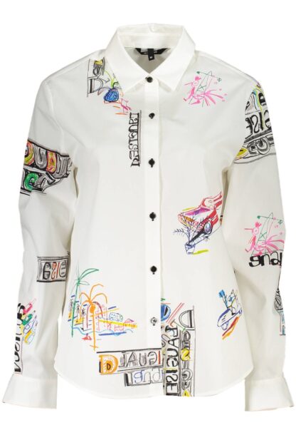 Desigual - White Cotton Women Shirt