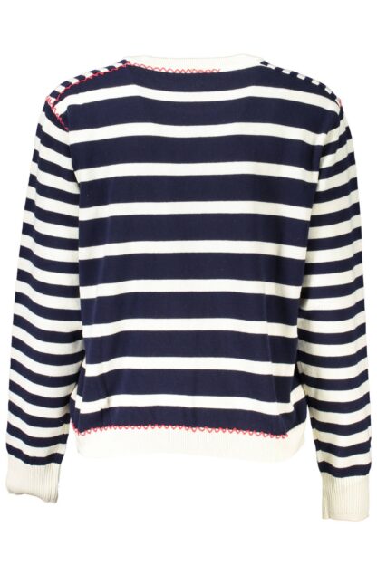 Desigual - Blue Cotton Women Sweater