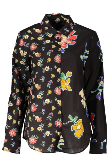 Desigual - Black Cotton Women Shirt