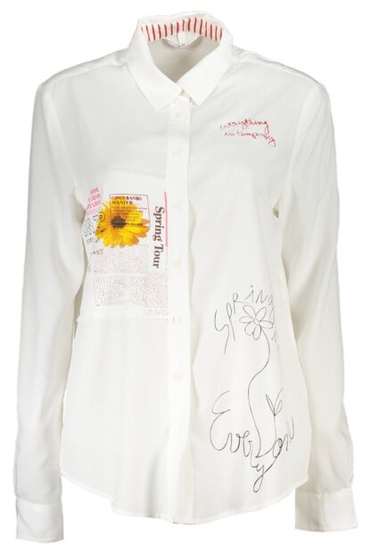 Desigual - White Viscose Women Shirt