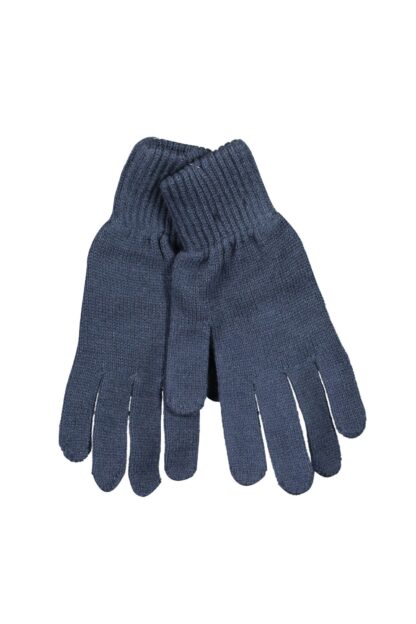 Tommy Hilfiger - Blue Cotton Men Glove