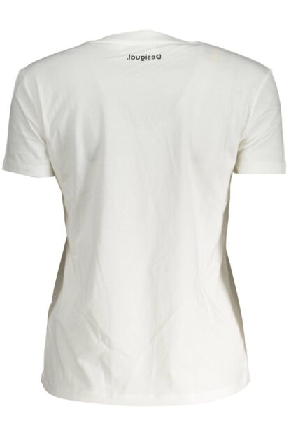 Desigual - White Cotton Women's Top