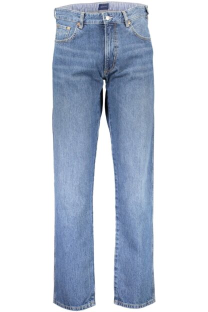 Gant - Blue Cotton Men Jeans