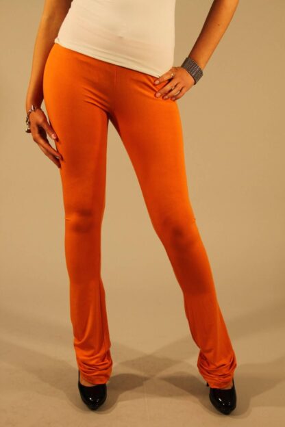 Patrizia Pepe - Orange Viscose Women Legging