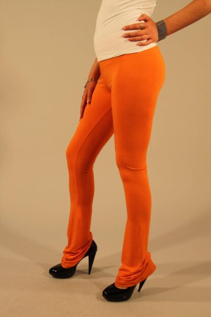 Patrizia Pepe - Orange Viscose Women Legging