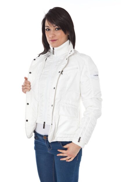 Calvin Klein - White Polyester Women Jacket