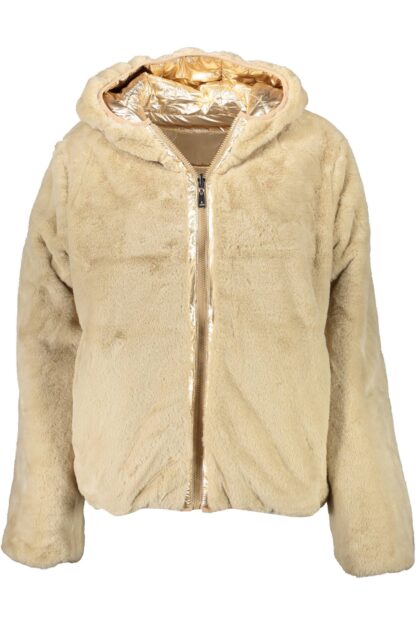 U.S. POLO ASSN. - Gold Nylon Women Jacket