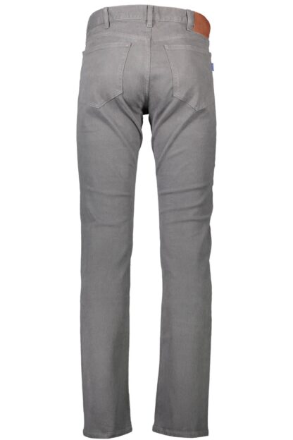 Gant - Gray Cotton Mens Trousers