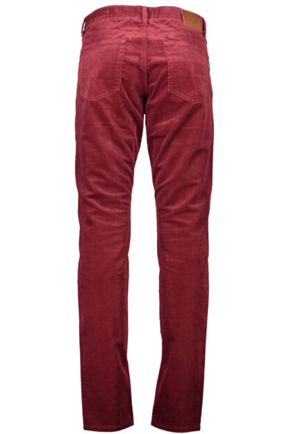 Gant - Red Cotton Men Pant