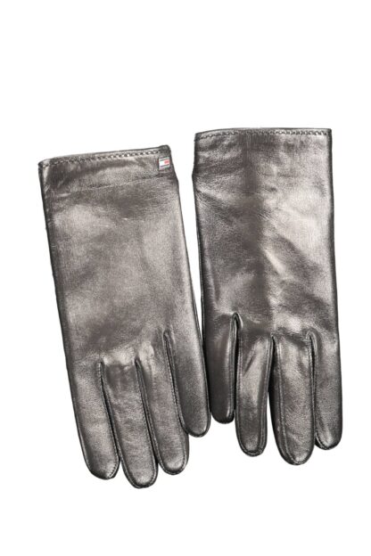 Tommy Hilfiger - Black Leather Men Glove