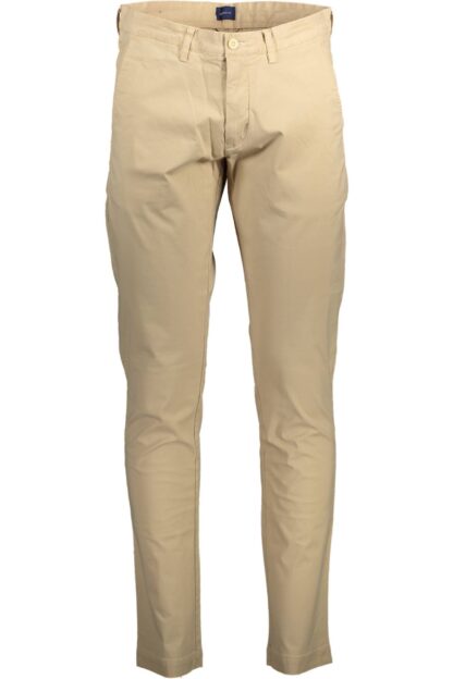 Gant - Beige Cotton Men Pant