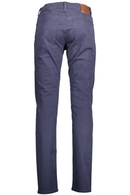 Gant - Blue Cotton Men Trouser