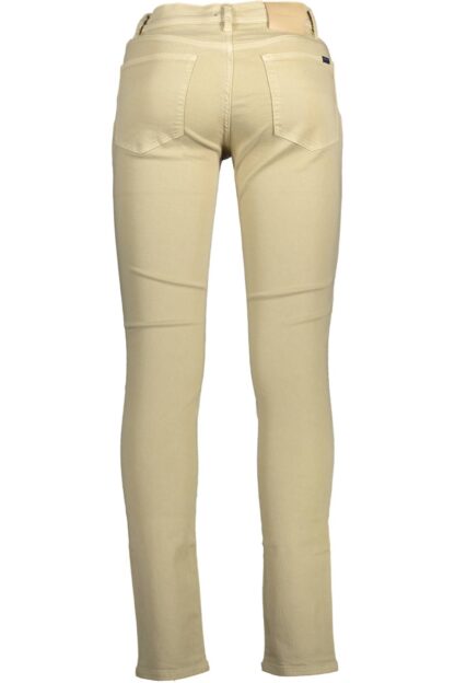 Gant - Beige Cotton Men Trouser