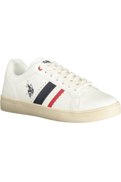 U.S. POLO ASSN. - White Eco Leather Men Sneaker