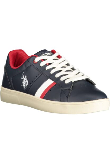 U.S. POLO ASSN. - Blue Eco Leather Men Sneaker