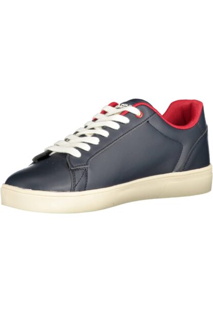 U.S. POLO ASSN. - Blue Eco Leather Men Sneaker