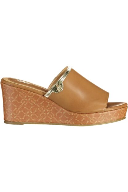 U.S. POLO ASSN. - Brown Eco Suede Women Sandal