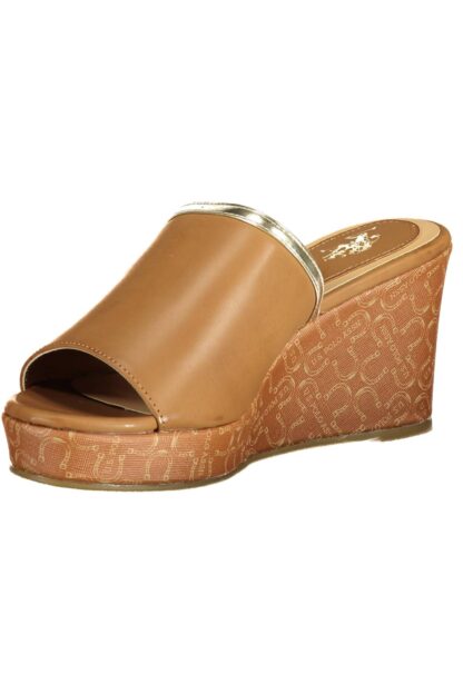 U.S. POLO ASSN. - Brown Eco Suede Women Sandal