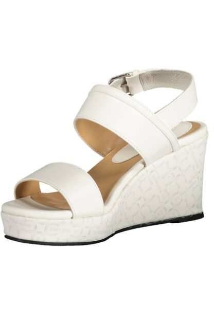 U.S. POLO ASSN. - White Eco Leather Women Sandal