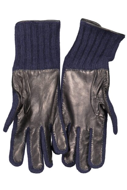 Harmont & Blaine - Blue Wool Men Glove