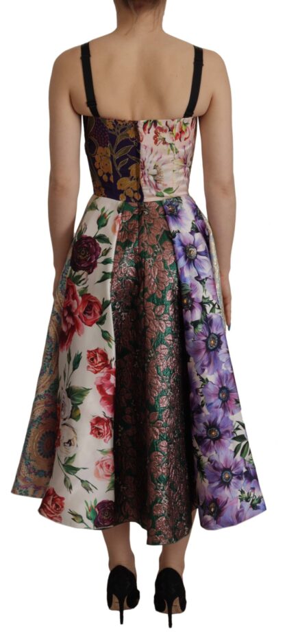 Dolce & Gabbana - Patchwork Elegance Silk Blend Dress