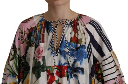 Dolce & Gabbana - Multicolor Patchwork Kaftan Dress