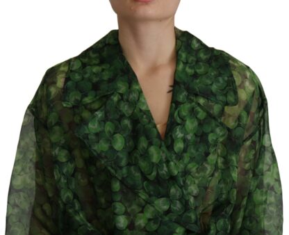 Dolce & Gabbana - Enchanting Sheer Silk Organza Trench Coat