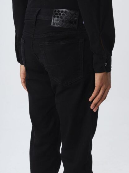 Jacob Cohen - Black Cotton Men Jeans