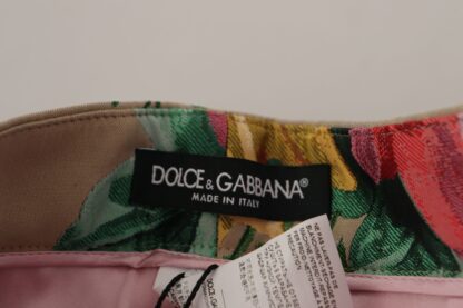 Dolce & Gabbana - Floral High-Waist Dress Pants