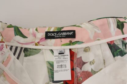 Dolce & Gabbana - Floral High Waist Hot Pants Shorts