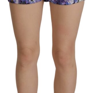 Dolce & Gabbana - Leopard Print High Waist Hot Pants Shorts