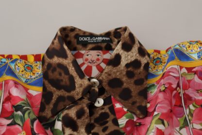 Dolce & Gabbana - Elegant Silk Floral Print Blouse