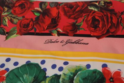 Dolce & Gabbana - Elegant Silk Floral Print Blouse