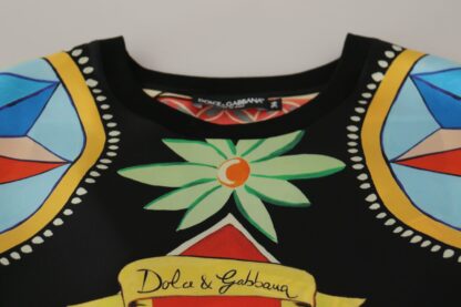 Dolce & Gabbana - Glamourous Multicolor Silk Top