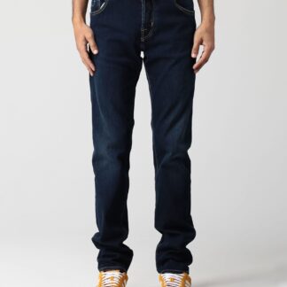 Jacob Cohen - Italian Crafted Blue Denim Jeans with Contrast Stitching