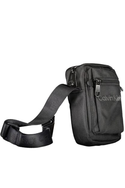 Calvin Klein - Black Polyester Men Shoulder Bag