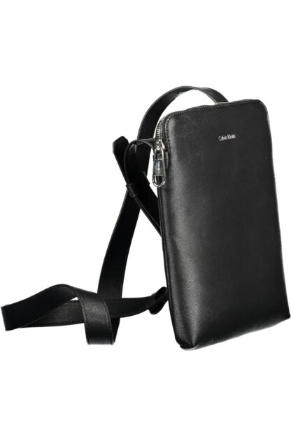 Calvin Klein - Black Polyester Men Shoulder Bag