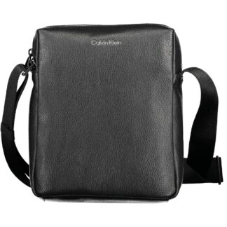 Calvin Klein - Black Polyester Men Shoulder Bag