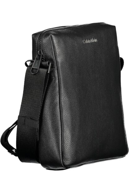 Calvin Klein - Black Polyester Men Shoulder Bag