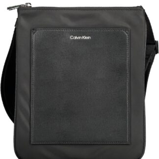 Calvin Klein - Black Polyester Men Shoulder Bag